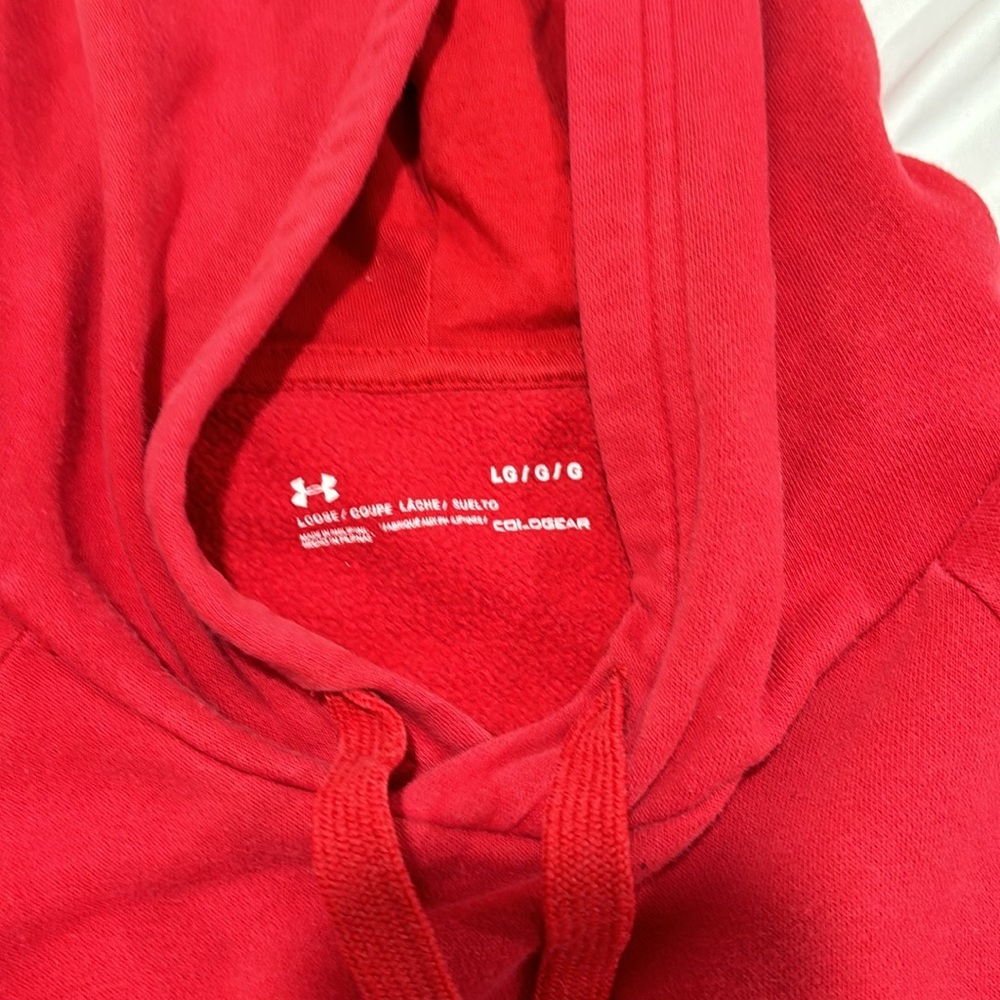 red under armour sweatshirt! - Picture 2 of 3